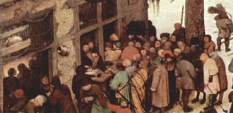 Pieter Bruegel the Elder Volkszahlung zu Bethlehem